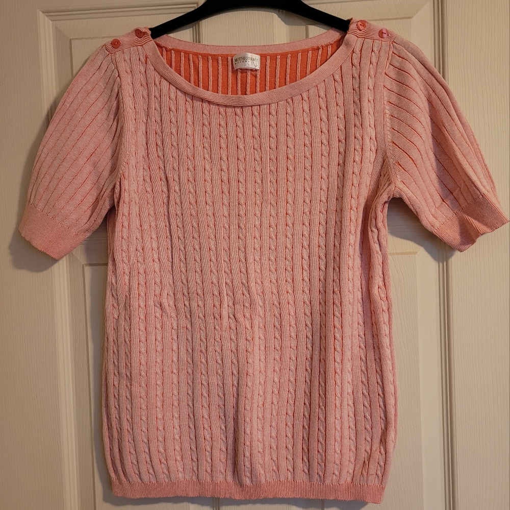 Motherhood Maternity short sleeve sweater